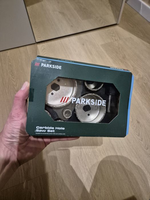 Zestaw otwornic z weglikiem