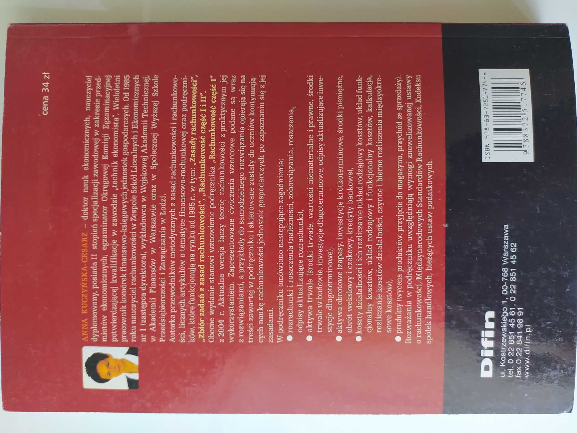 Rachunkowość - podręcznik cz.1, wyd.III, A.Kuczyńska-Cesarz