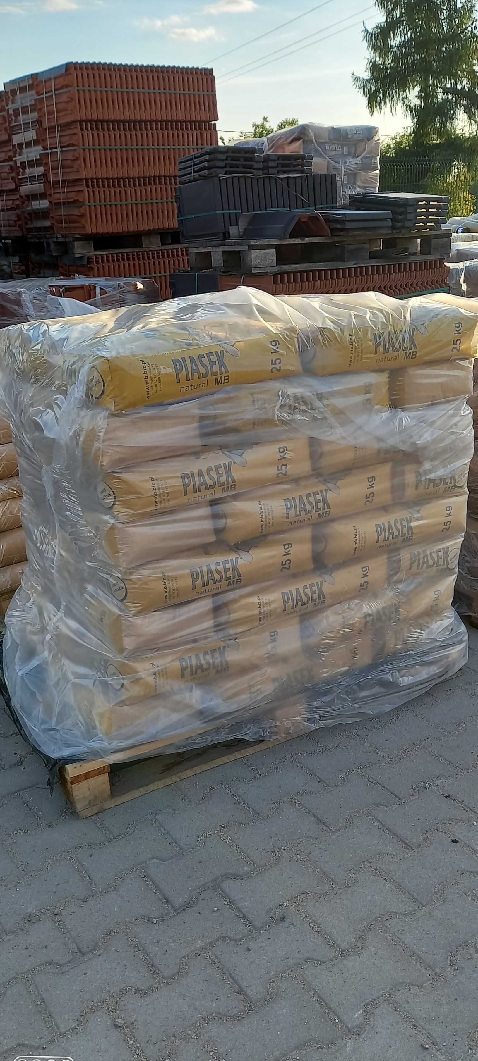 Piasek kwarcowy suszony 25 kg