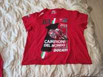 Koszulka t-shirt Ducati Corse Pecco Bagnaia 63 Go Free r. XL jak nowa