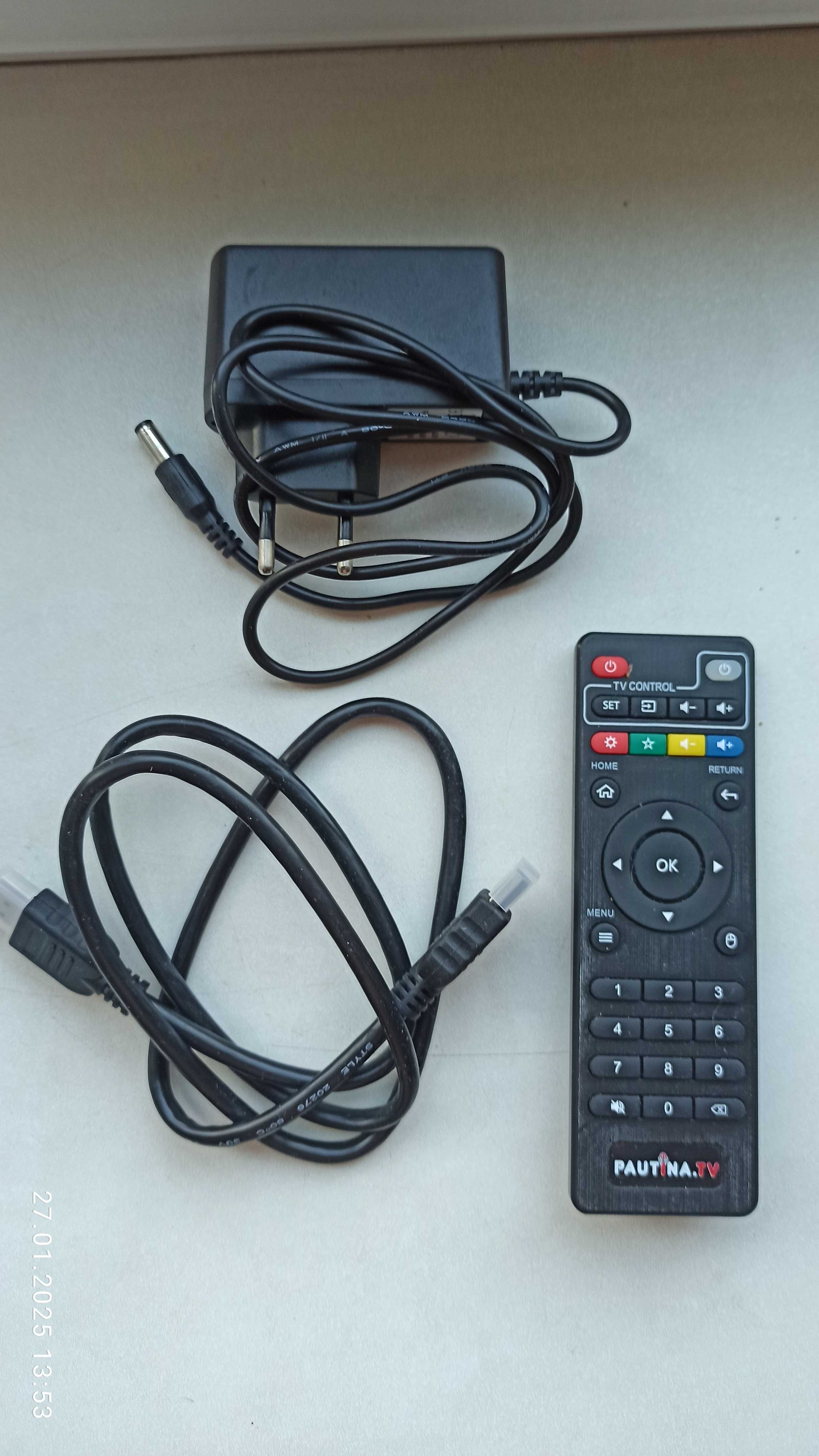 Медіаплеєр Pautina Android TV BOX