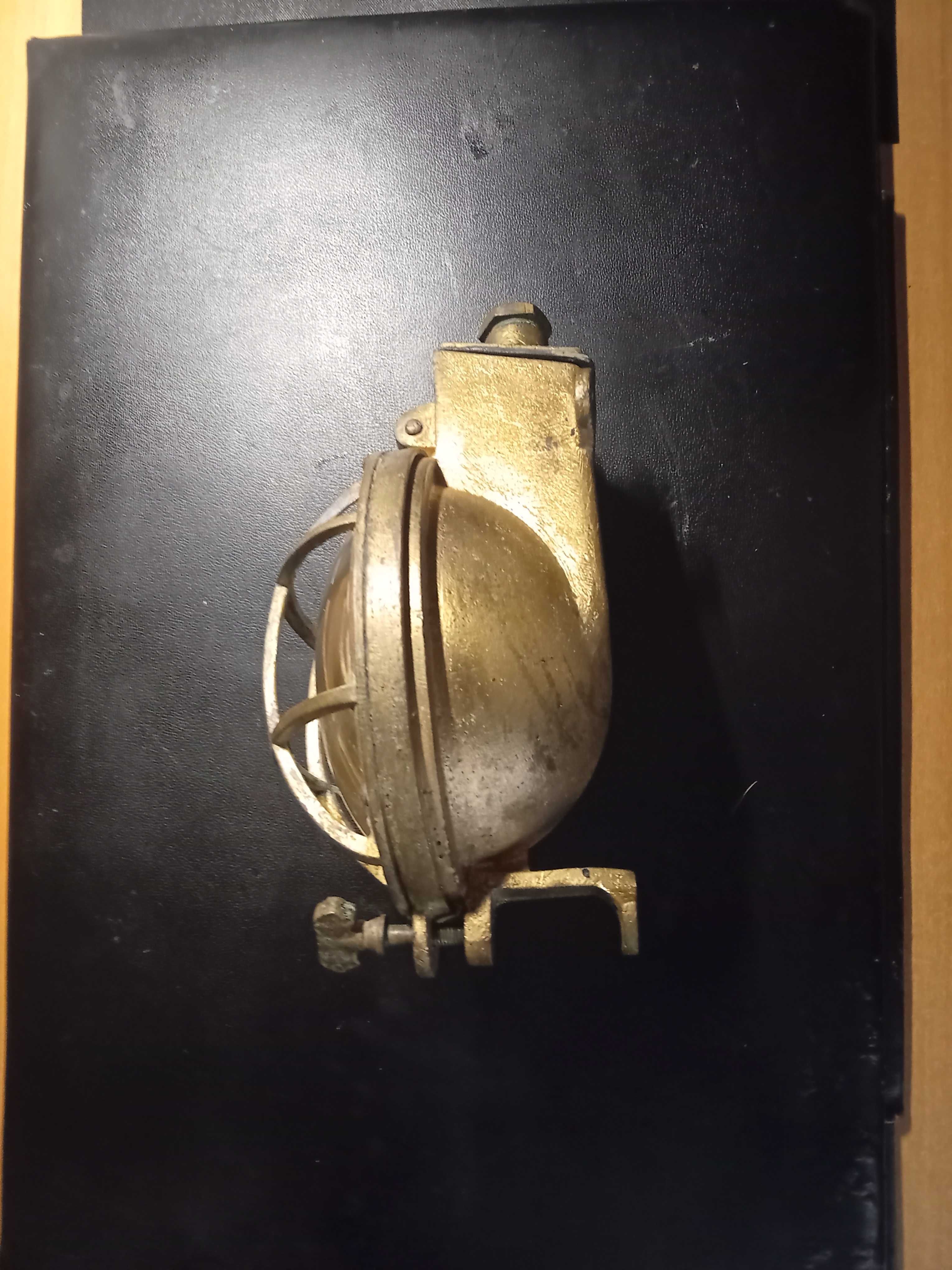 Luminária naval de bronze