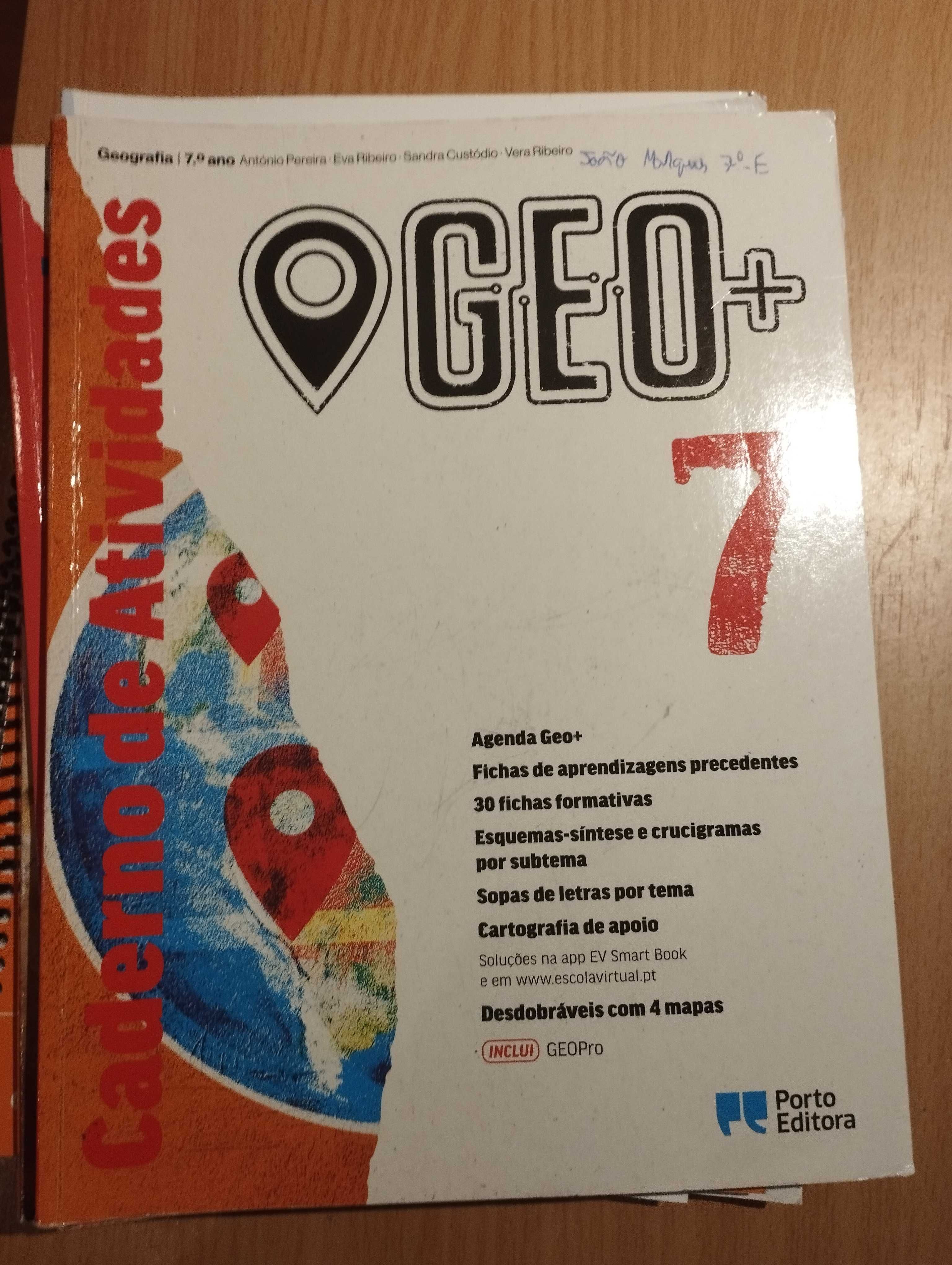 Livros de fichas 7 ano escola d. Pedro iv