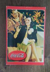 Coca Cola Unikat Puzzle Retro Kolekcjonerskie Cztery Pory Roku