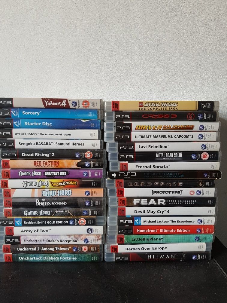 Coleção de jogos Ps3, venda individual