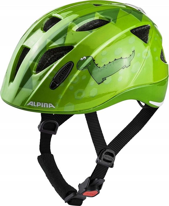 Alpina Ximo Flash kask rowerowy dziecięcy z tylną lampką LED  47–51 cm