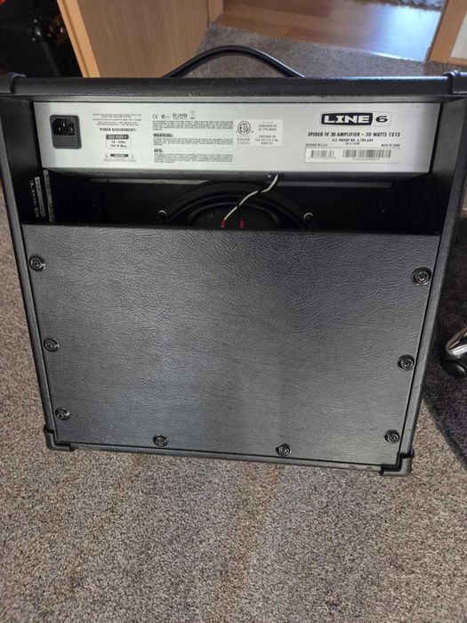 Combo gitarowe Line  6 Spider IV 30 W, FBV2 Przełacznik nożny.
