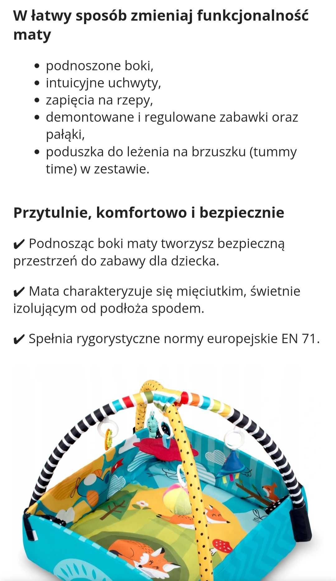 Sprzedam matę edukacyjną