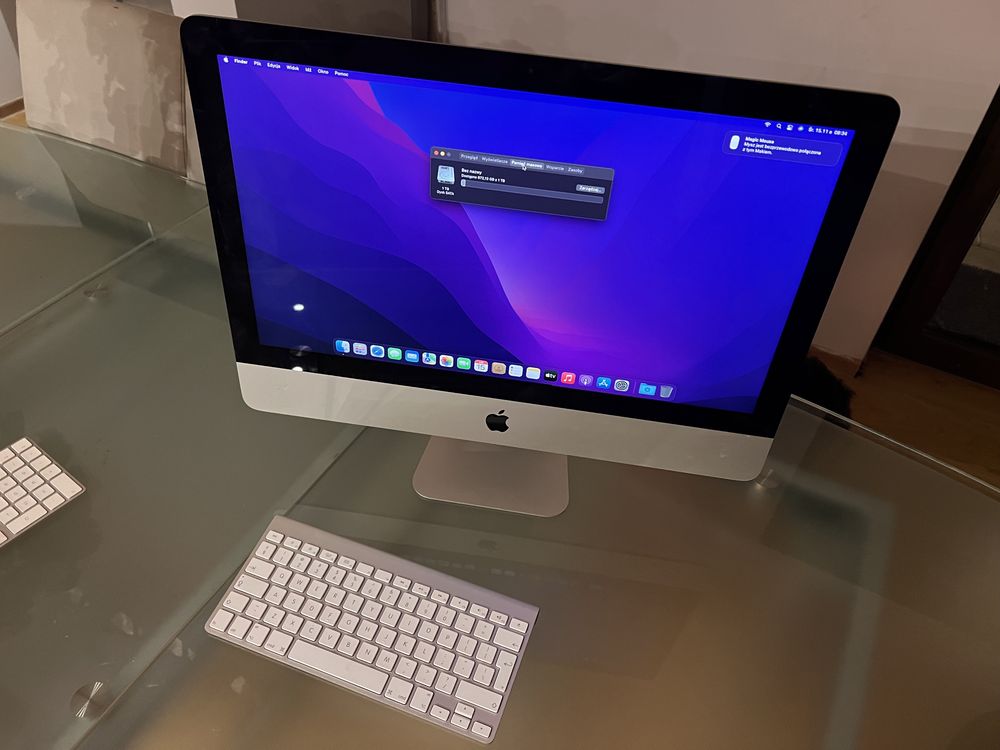 IMAC 21.5 2015 Late 8GB 1TB 1.5Gb karta WROCŁAW