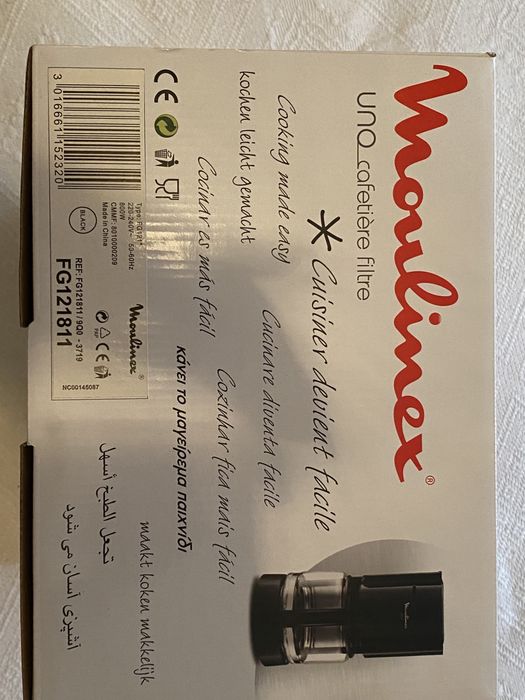 Máquina de café filtro nunca usada