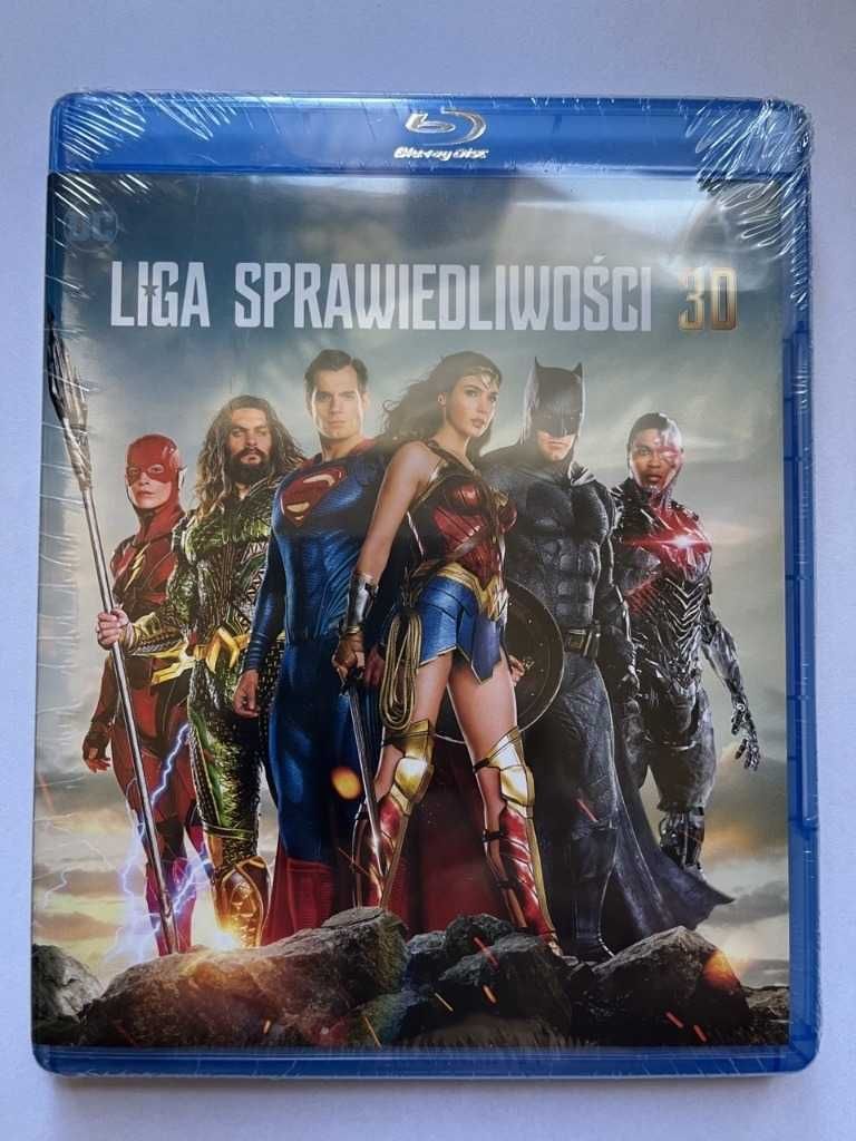 Liga Sprawiedliwości [Blu-Ray 3D]+[Blu-Ray] Folia