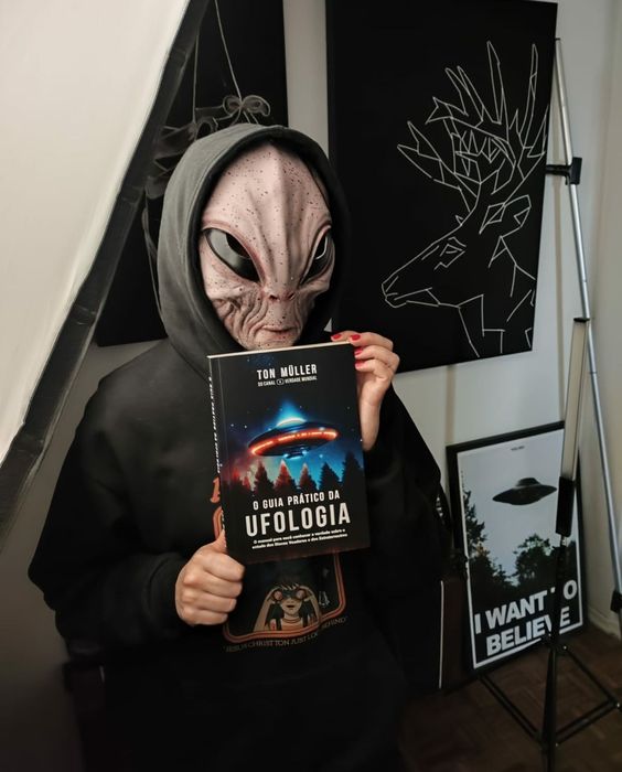 Máscara ET Alien Extraterrestre