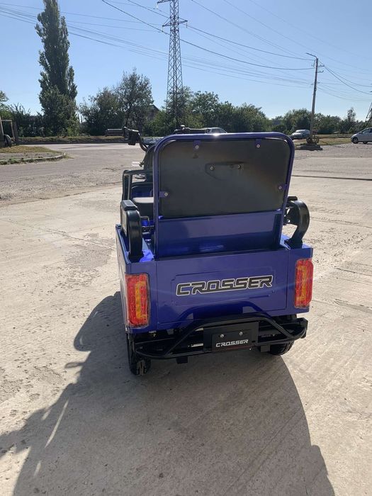 Crosser transit TR-5 тр4 TR-4 800W 72V 20Ah Blue Электроскутер три
