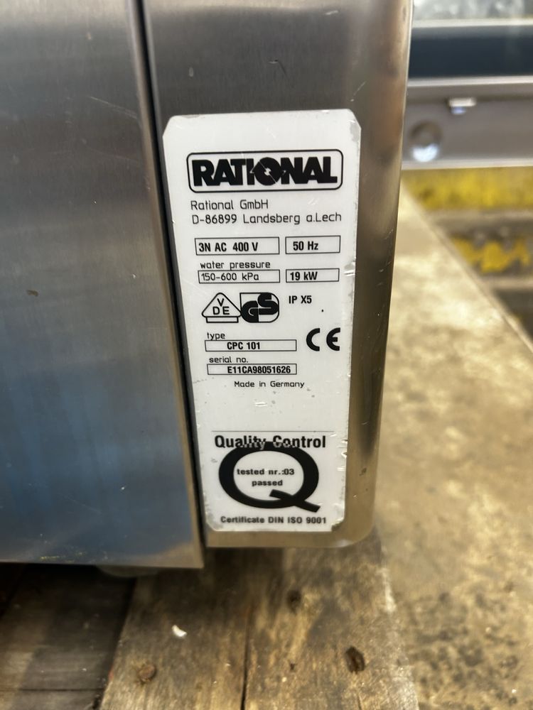 Piec konwekcyjno  - parowy Rational 19kw CPC 101 okazja !!!