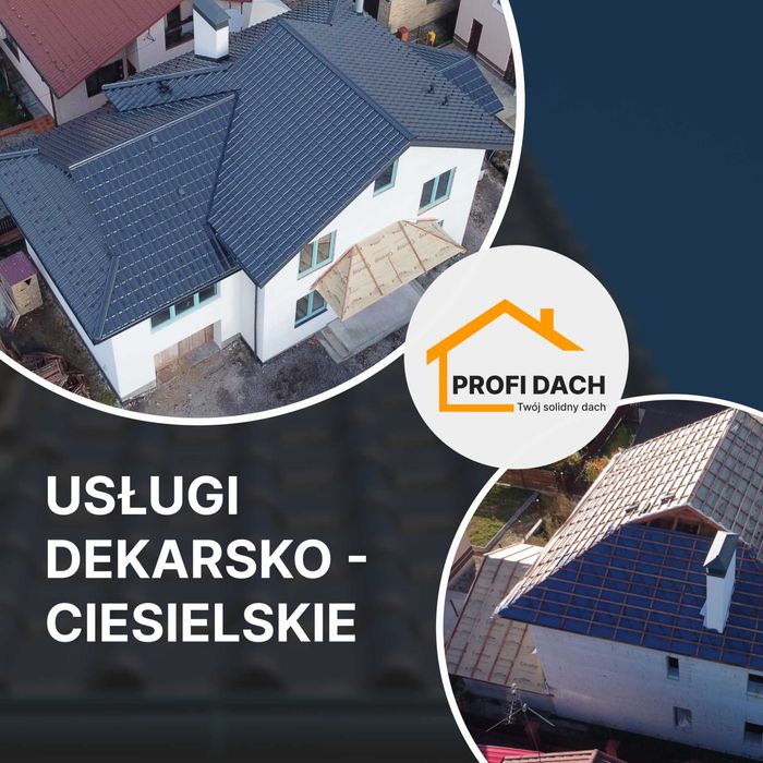 Pokrycia dachowe,usługi dekarskie,obróbki blacharskie–Domy szkieletowe