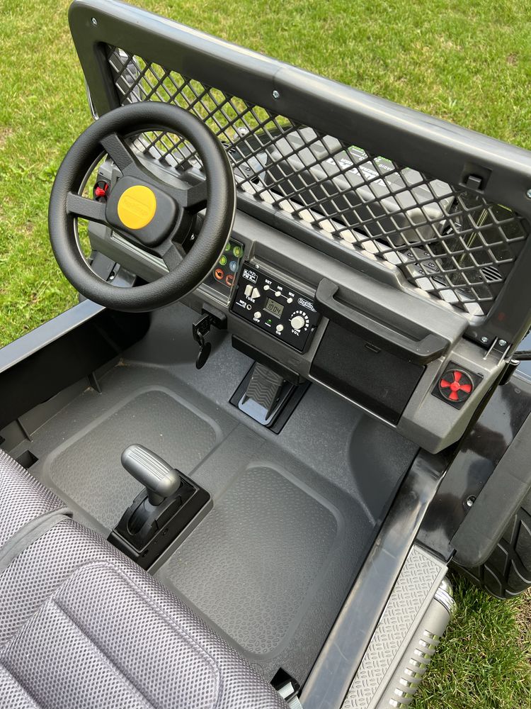 Peg Perego Gaucho Superpower 24V - elektryczne z przyczepą jak Nowe