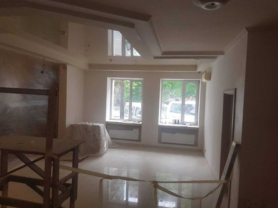 Комплексний ремонт офисов. Шпаклевка, покраска, натяжной потолок