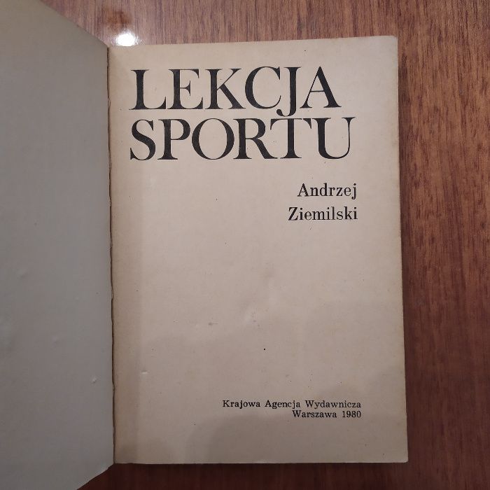 LEKCJA SPORTU Andrzej Ziemielski piłka nożna 1980