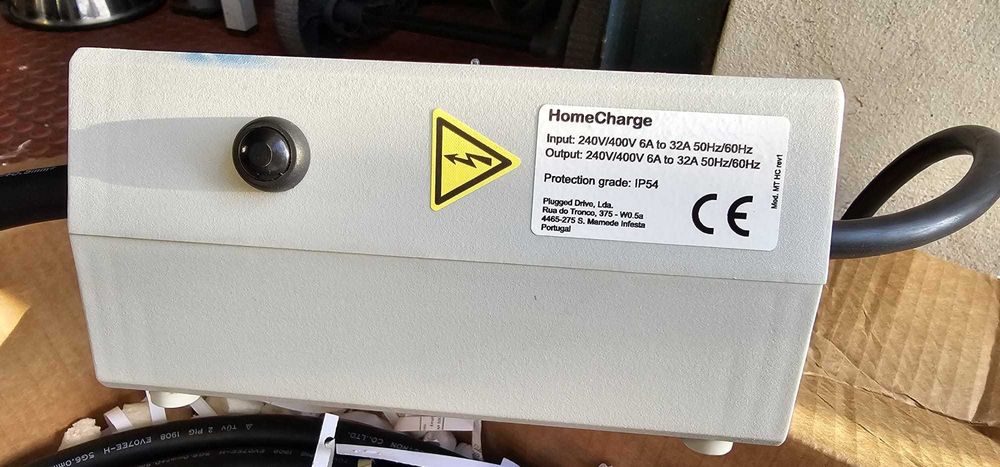 Wallbox HomeCharge 22kWh Tipo 2 PORTÁTIL configurada a 11Kw