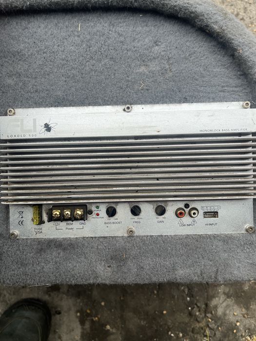 Продам сабвуфер fli twin activ trap 10 ціна договірна