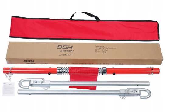 Hol Sztywny 3000kg 200cm Składany 3T Z amortyzatorem Sprężyna Tłumiąca