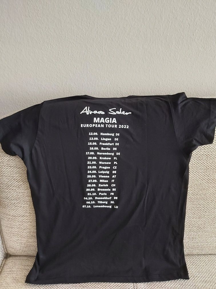 T-shirt  Alvaro Soler,rozmiar M
