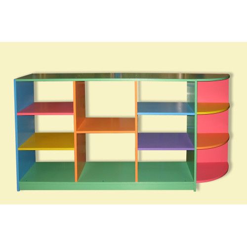 стелаж для іграшок кольоровий