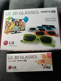Okulary 3D LG - 7 sztuk