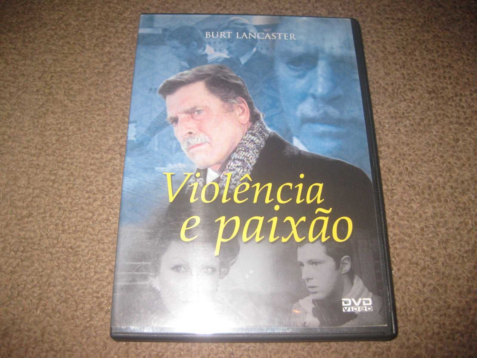 DVD "Violência e Paixão" com Burt Lancaster/Raro!