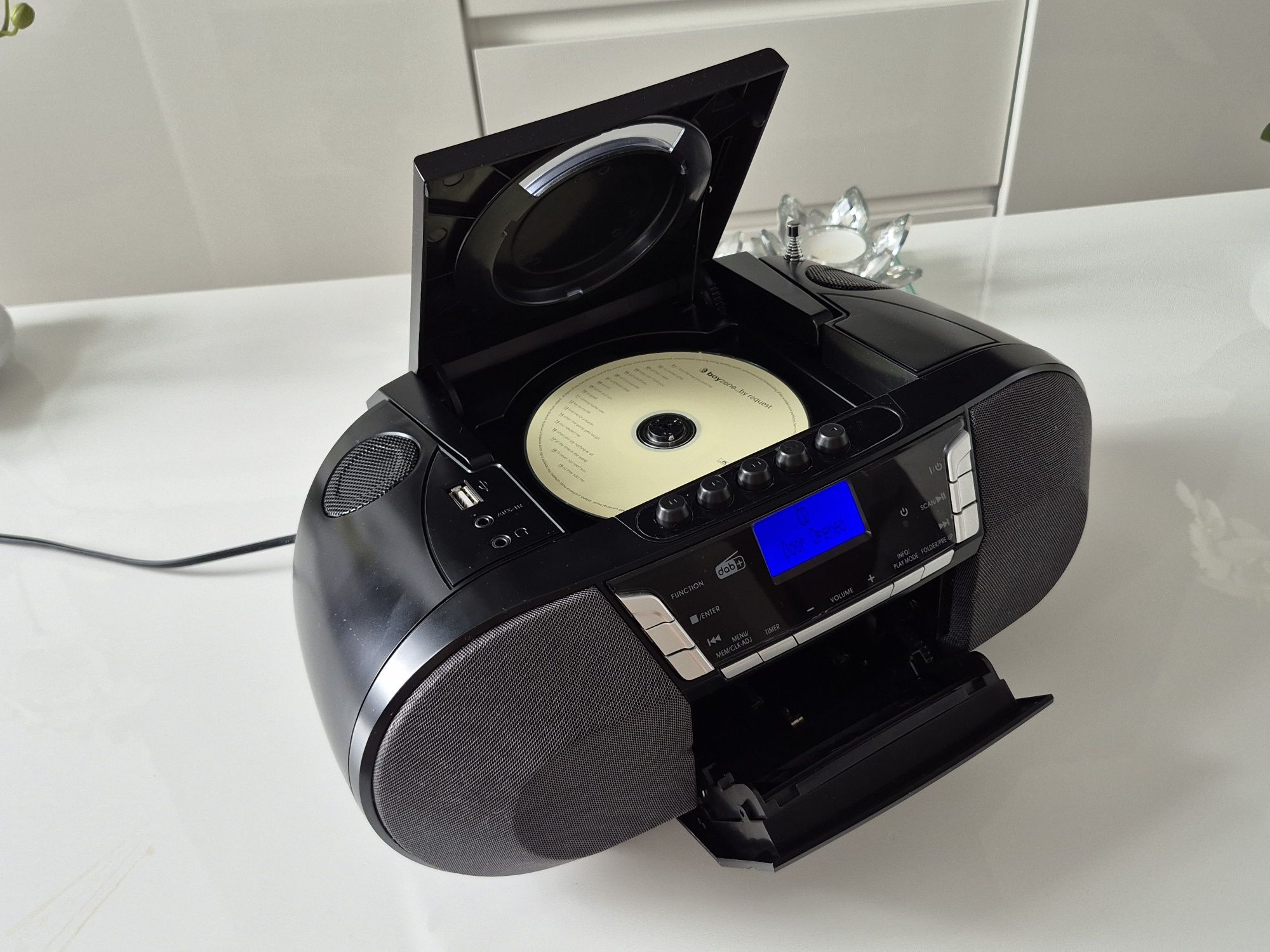 Dual DAB P-200 radio odtwarzacz CD MP3 usb kaseta