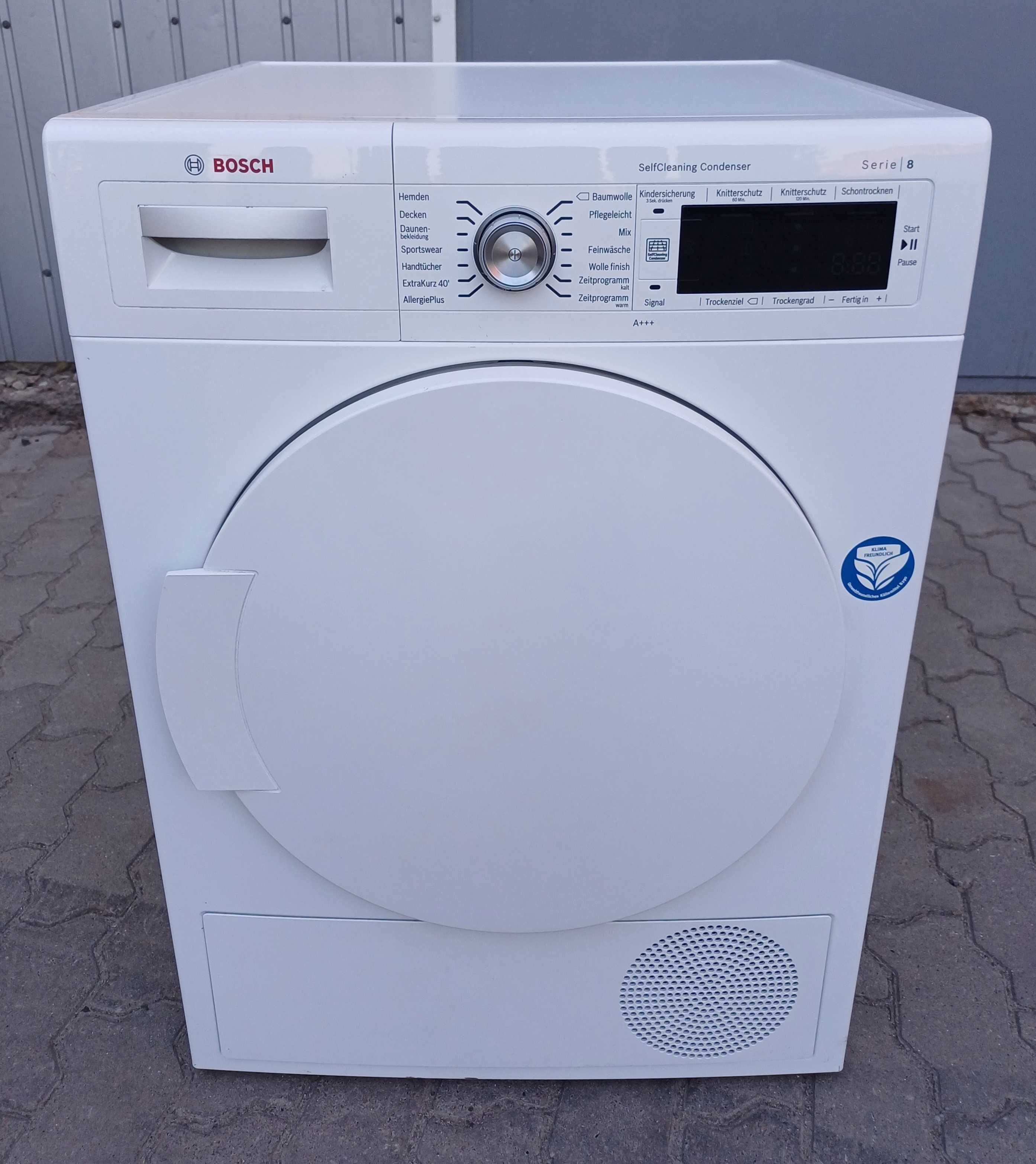 Сушильна машина для одягу з тепловим насосом Бош Bosch WTW845W0