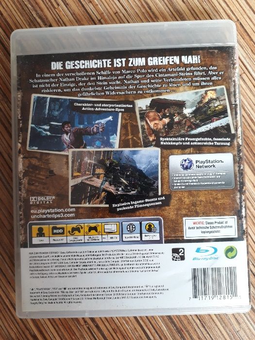 Gra PS3 Uncharted 2 Among Thieves konsola Play Station jak NOWA