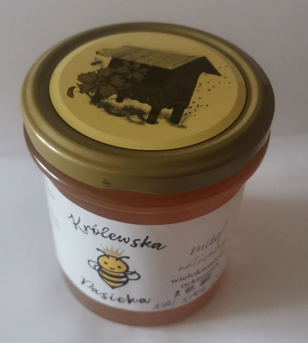 Miód wielokwiatowy 500g z własnej pasieki