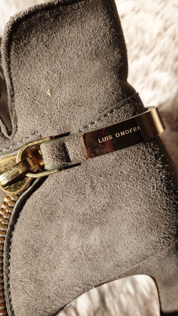 Botas camurça Luís Onofre 37