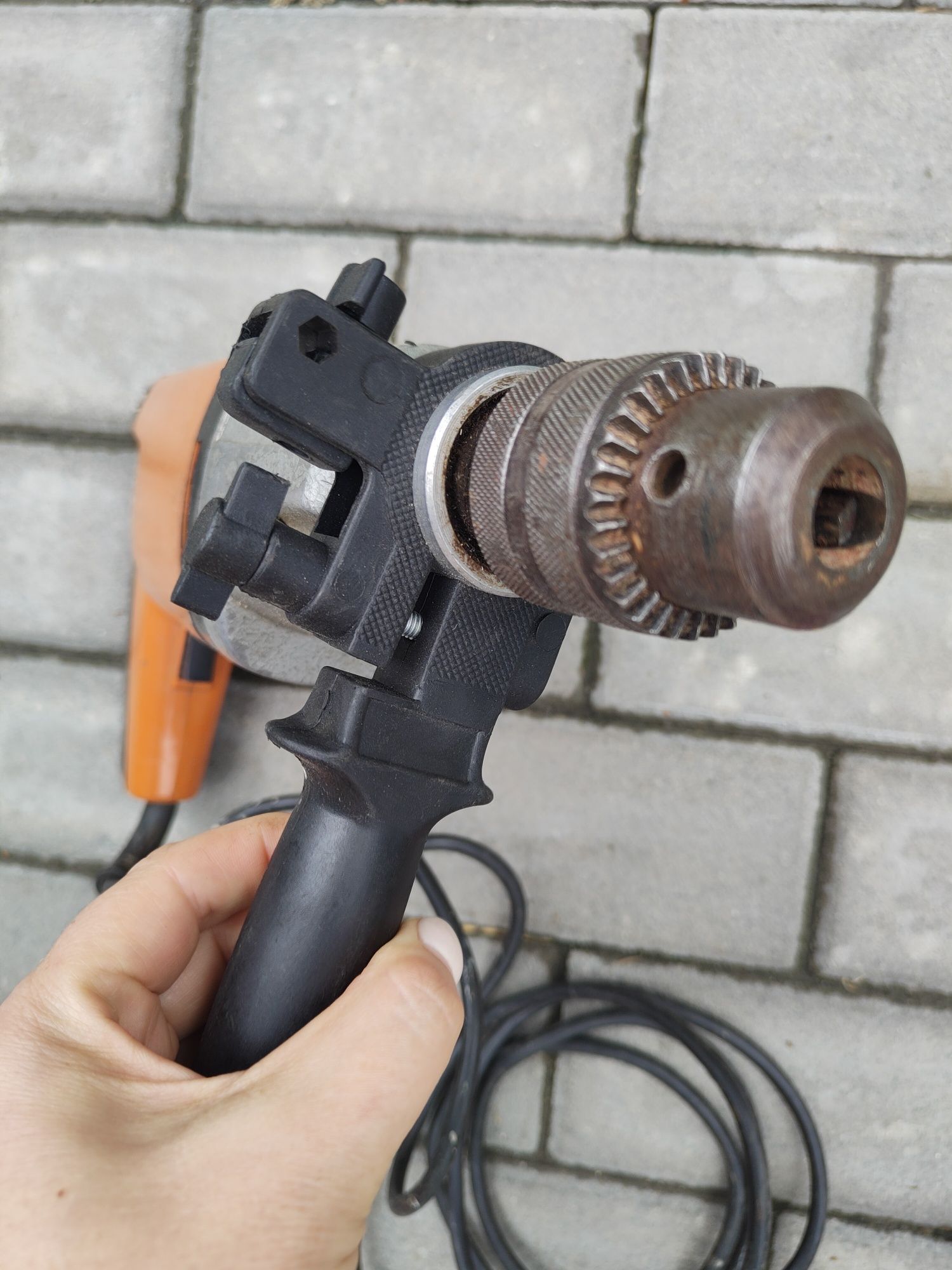 Wiertarka niemiecka Smalcalda DDR GDR VEB 500W wolnoobrotowa mieszadło