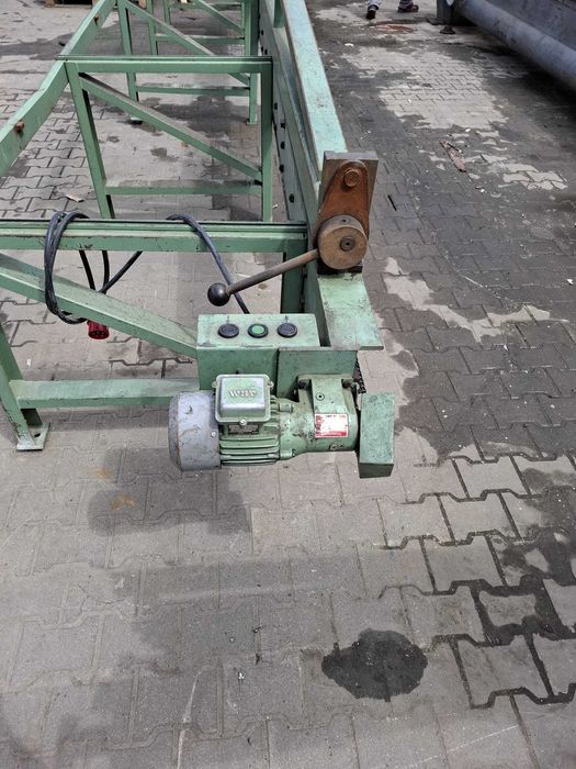 Zaginarka elektryczna 6m plus gilotyna krążkowa
