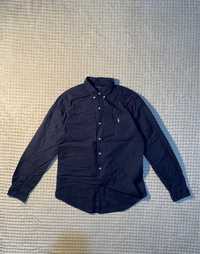 Синяя хлопковая рубашка POLO Ralph Lauren | M размер