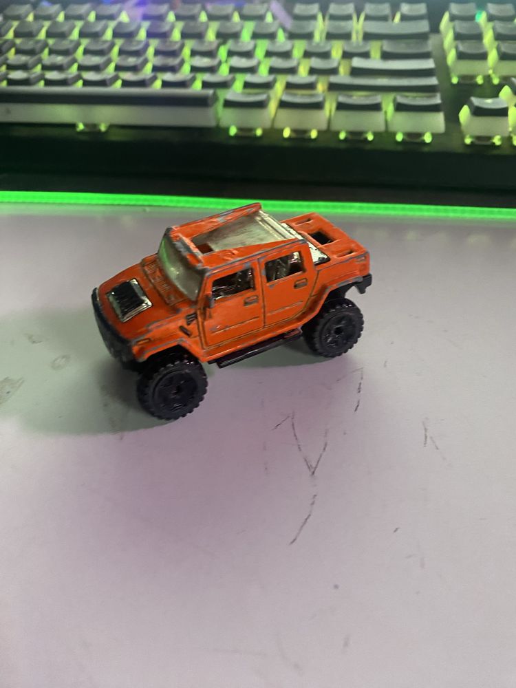 Resorak Hot Wheels hammer h2 tm gm pomarańczowy