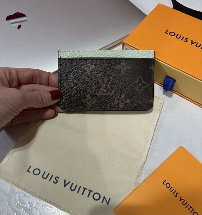Картхолдер LV Louis Vuitton Murakami Cherry Blossom Луи Виттон премиум