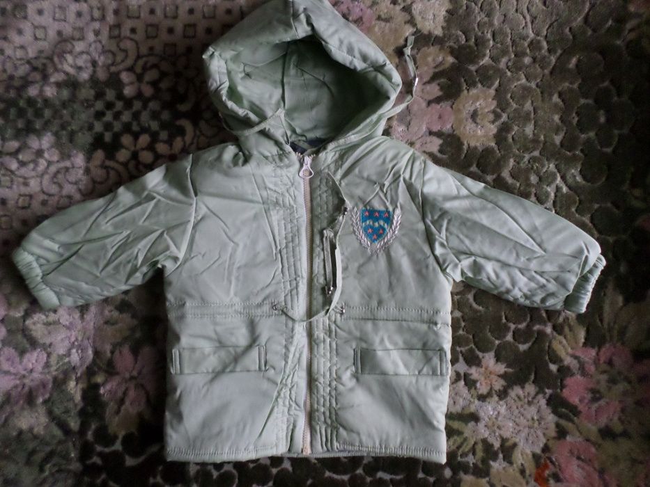 Куртка детская , теплая из СССР , хлопок 100% .