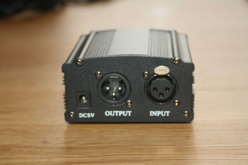 Microfone Condensador BM-800 + Phantom Power + Cabos – Kit Completo