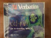 CD-R Verbatim 80m audio selado.