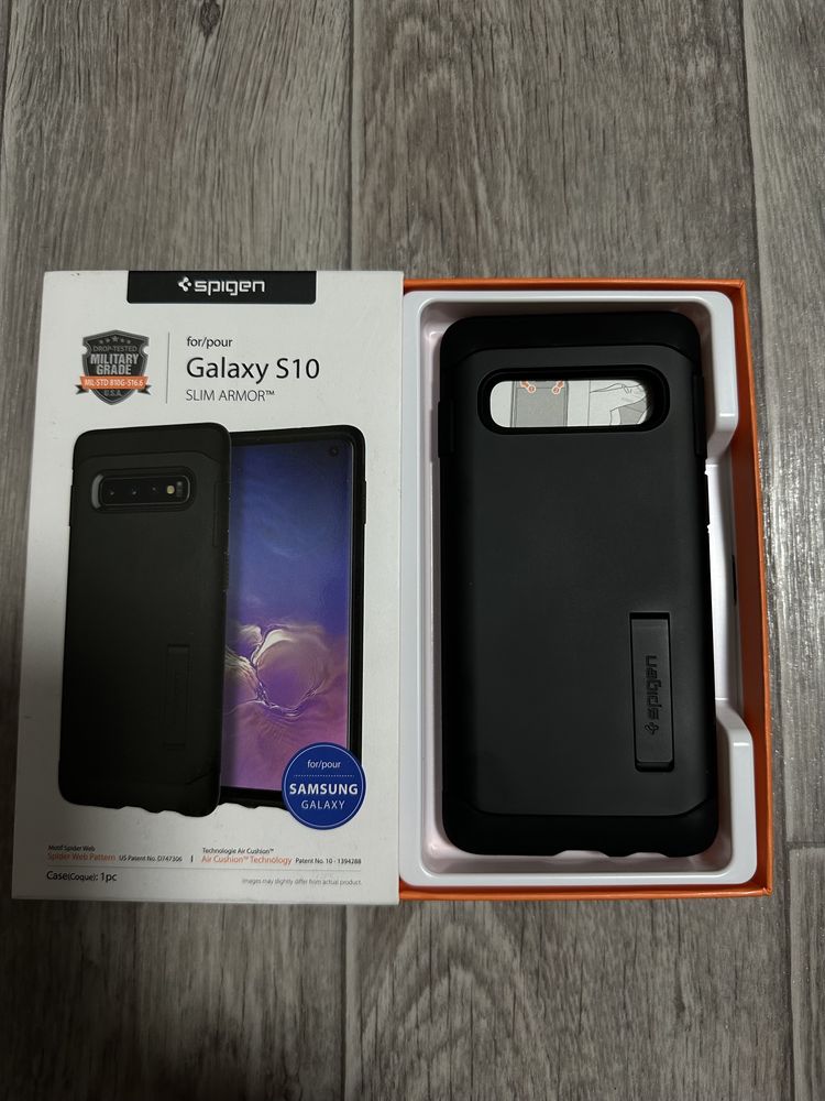 Spigen Slim Armor for Galaxy S10, чехол на самсунг S10