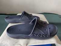 SUPER CENA Klapki crocs M10 W12 klapki EUR 43-44 granatowe na basen