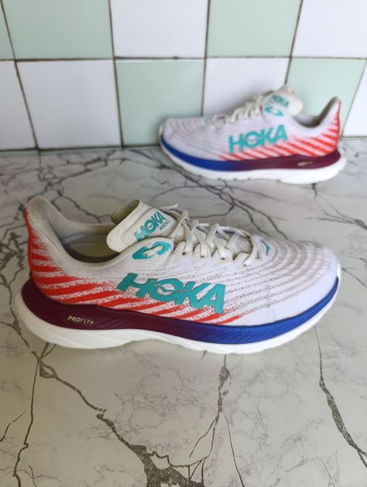 Hoka mach 5 p.44,5 X ultra, carbon, Clifton,