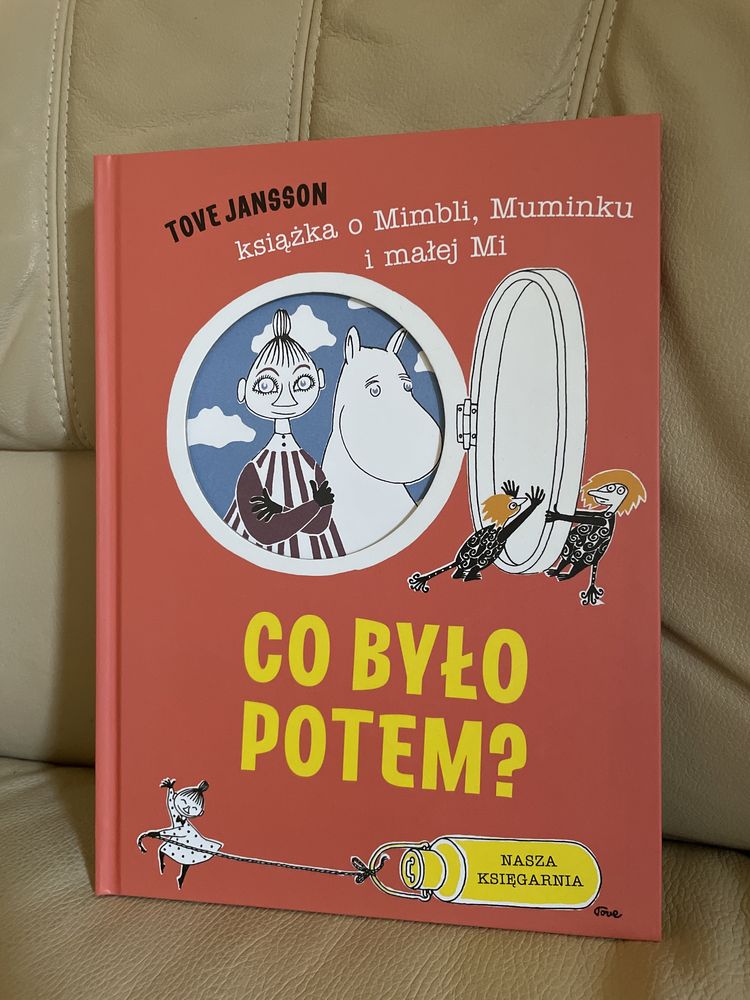 Muminki Tove Jansson książka z okienkami co bylo potem