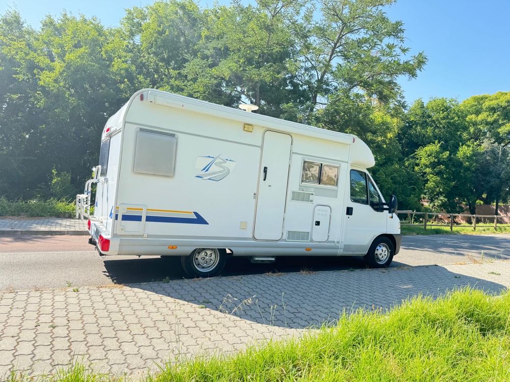 Autocaravana Fiat Burtsner perfilada 2.8 JTD ano 2001