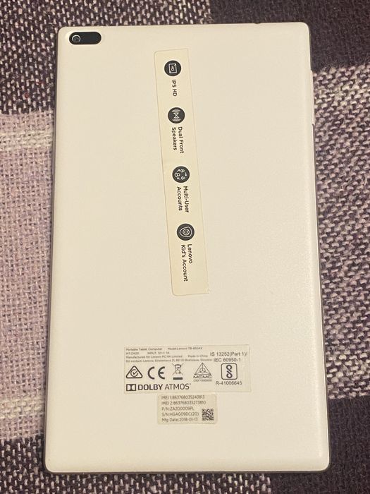 Планшет Lenovo TAB4-8504X 8" LTE 16GB