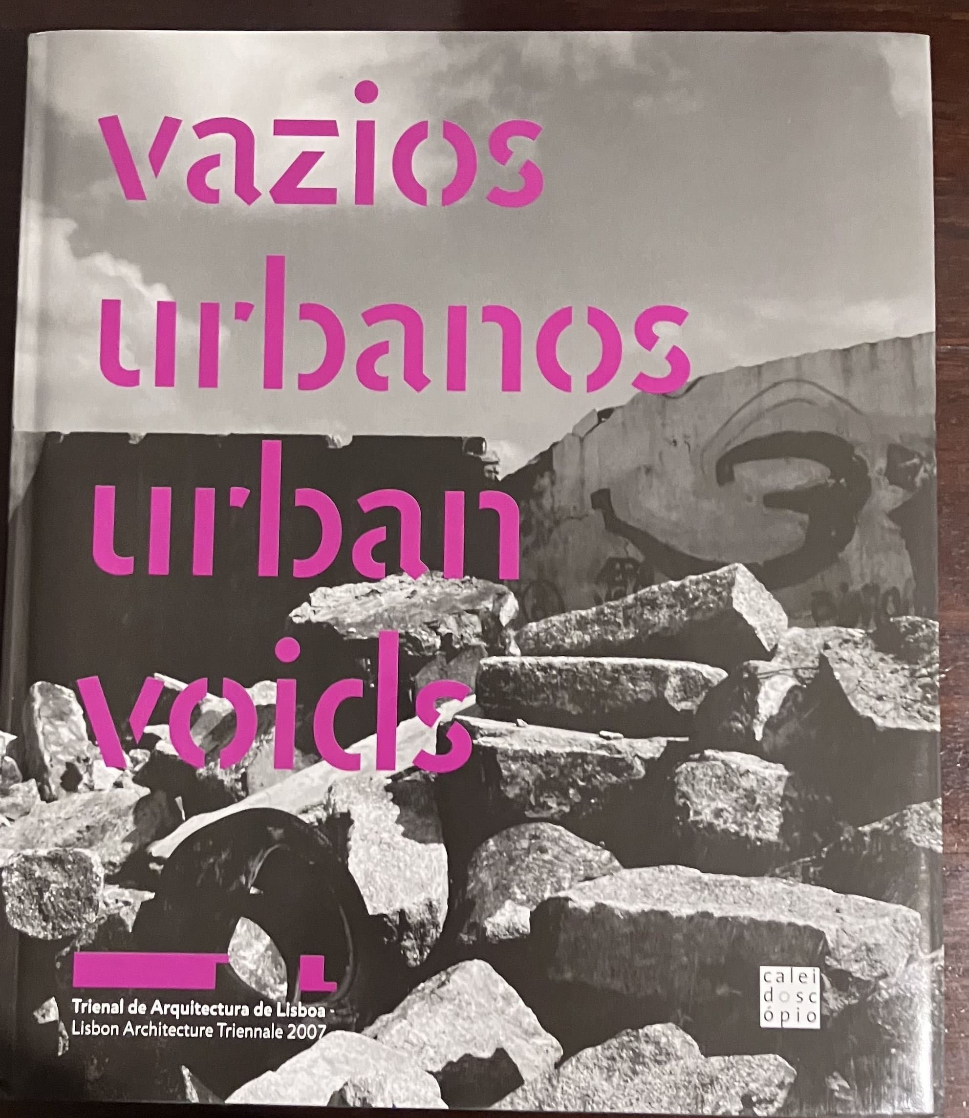 Livro Vazios Urbanos Urban Voids Trienal de Arquitectura