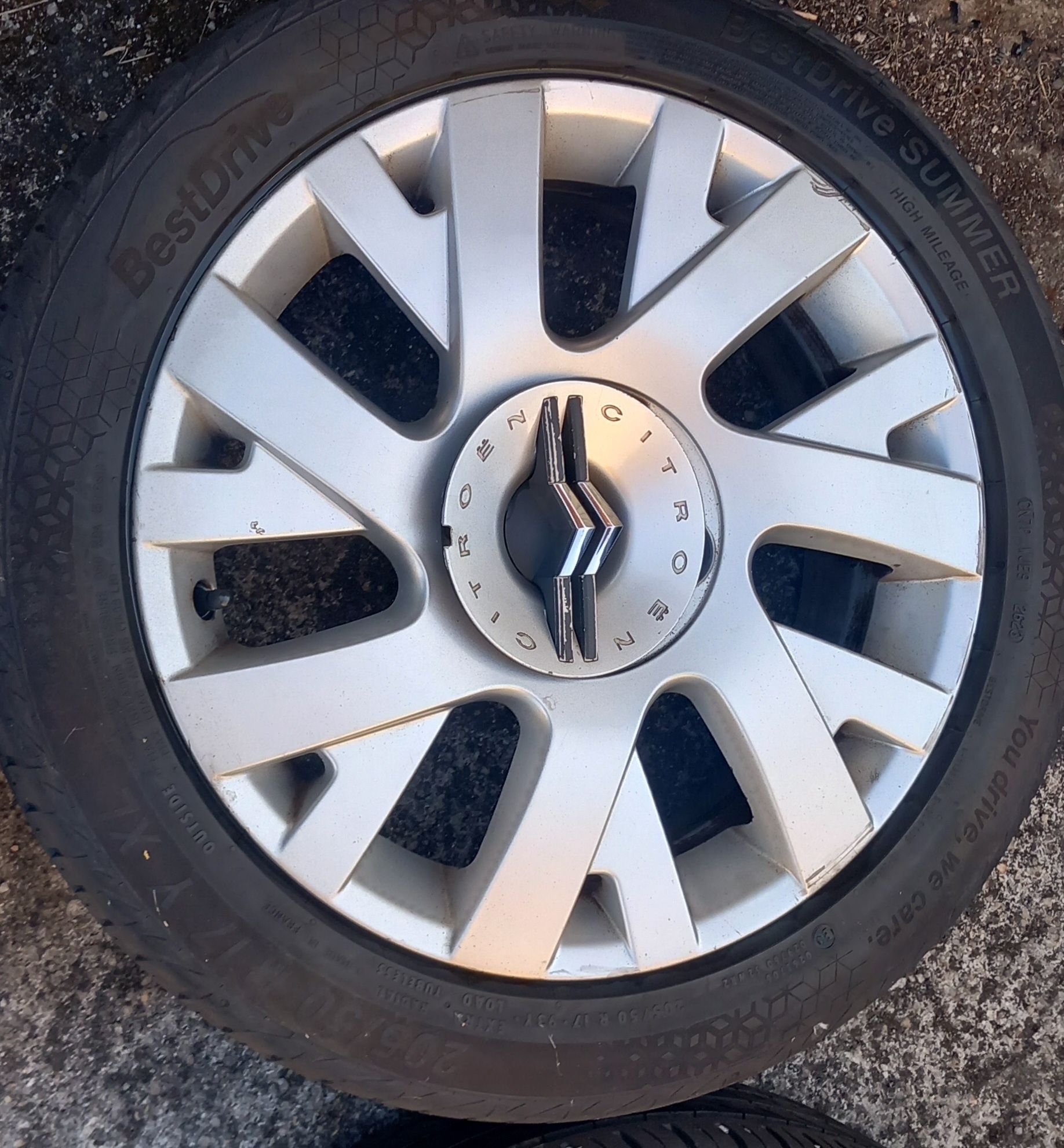 Jantes 17 4x108 citroen c4